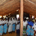 The thatched church in Chumu, Zambia